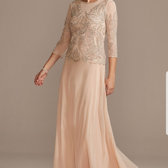 Pisarro Nights Dresses & Skirts - Pisarro Nights Sequined and Beaded Long Dress10